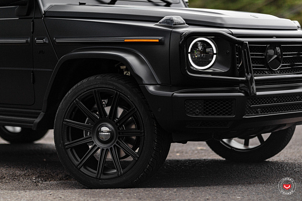 Фото дисков Vossen S17-12 Черный сатин на Mercedes-Benz G-Class III