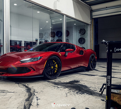 Фото дисков Anrky AN17 на Ferrari 296