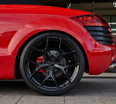 Фото дисков Vossen HF-5 на Audi TT (8J)