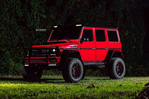 Фото дисков Strasse Wheels S6 HD Черный глянец на Mercedes-Benz G-Class II