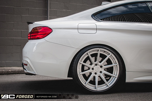 Фото дисков BC Forged HCS04 Глянцевый лак на BMW 4/M4 (F32/F82)