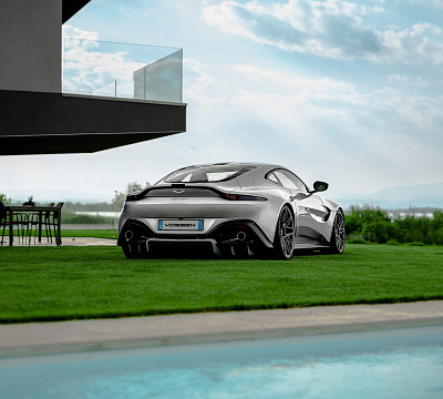 Фото дисков Vossen EVO-5 на Aston Martin Vantage 4