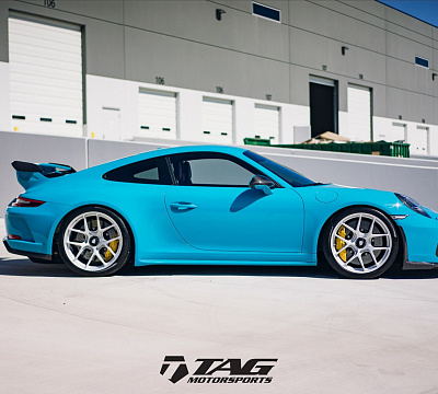 Фото дисков HRE R101 Lightweight на Porsche 911 VII