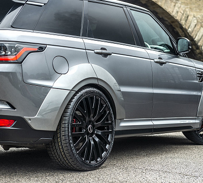 Фото дисков Kahn RS-2 на Range Rover Sport II