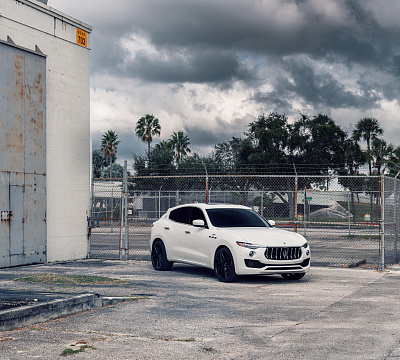 Фото дисков Vossen HF-7 на Maserati Levante