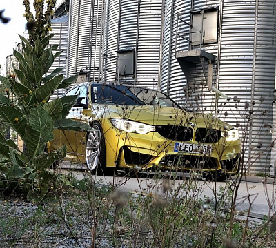 Фото дисков HRE P103 на BMW 3/M3 (F3x/F80)