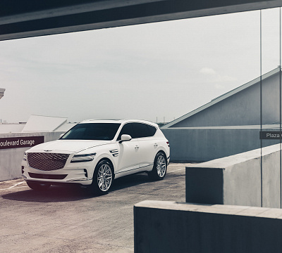 Фото дисков Vossen HF-7 на Genesis GV80