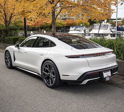 Фото дисков Vossen HF-5 на Porsche Taycan I