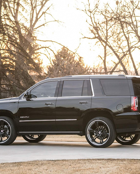 Фото дисков S267H Черный сатин на GMC Yukon IV