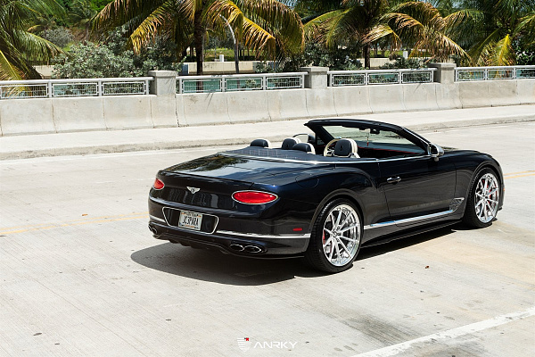 Фото дисков Anrky AN28 Полированный лак на Bentley Continental GT III