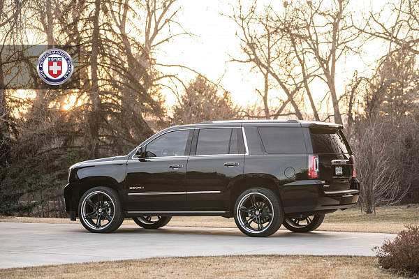 Фото дисков HRE S267H Черный сатин на GMC Yukon IV