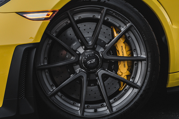 Фото дисков Brixton Forged WR3.2 Сатиновый темный лак на Porsche 911 VII
