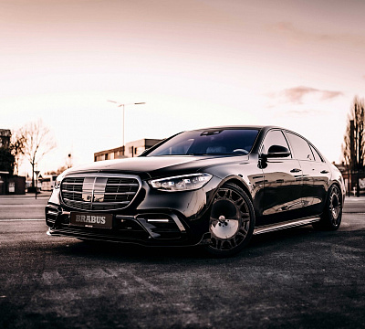 Фото дисков BRABUS Monoblock M (Platinum Edition) на Mercedes-Benz S-Class (W223)