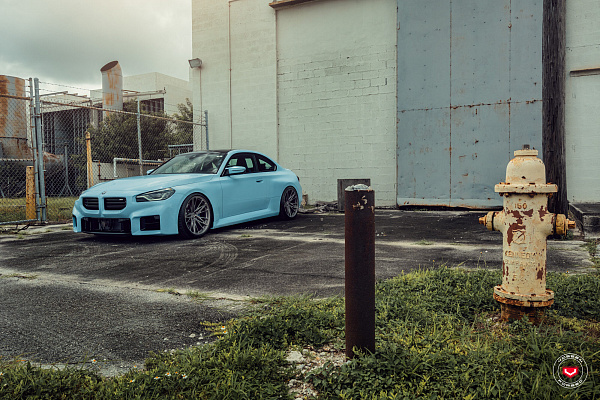 Фото дисков Vossen M-X6 Сатиновый темный лак на BMW 2/M2 (G42/G87)
