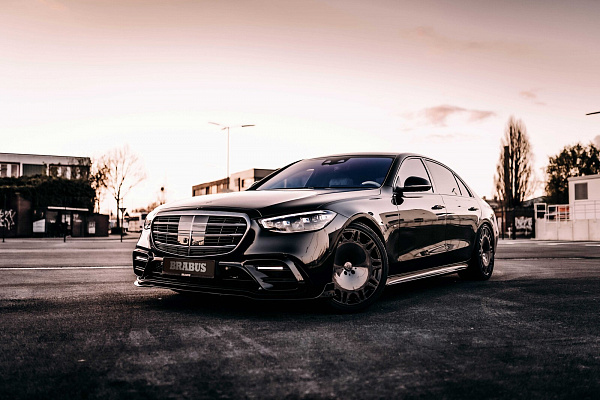 Фото дисков BRABUS Monoblock M (Platinum Edition) Черный глянец на Mercedes-Benz S-Class (W223)