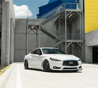 Фото дисков Vossen HF-2 на Infiniti Q60 II