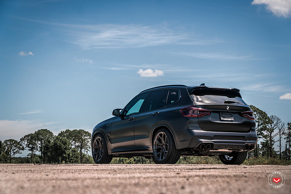 Фото дисков Vossen EVO-3R Глянцевый темный лак на BMW X3/X3 M (G01/F97)