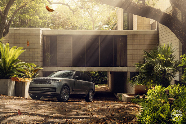 Фото дисков Vossen UV-7 Глянцевый темный лак на Land Rover Range Rover V