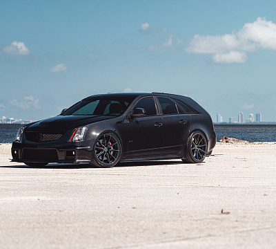 Фото дисков Vossen HF-3 на Cadillac CTS II
