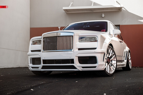 Фото дисков Anrky AN20 Глянцевый лак на Rolls-Royce Cullinan