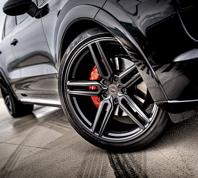Фото дисков Vossen HF-1 на Porsche Cayenne III