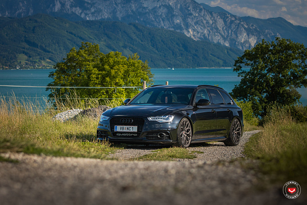 Фото дисков Vossen S17-01 Сатиновый графит на Audi A/RS 6 (C7)