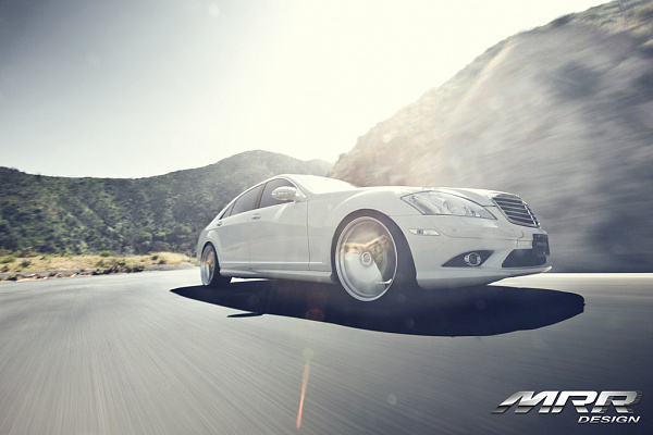 Фото дисков MRR HR3 Полированный лак на Mercedes-Benz S-Class (W221)