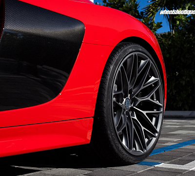 Фото дисков HRE P200 на Audi R8 (4S)