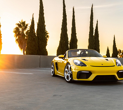 Фото дисков HRE 522M на Porsche Boxster IV
