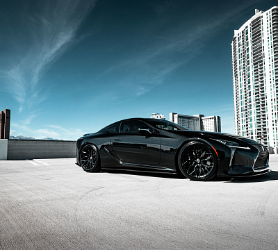 Фото дисков Vossen HF-2 на Lexus LC 500