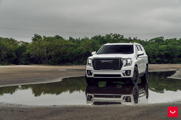 Фото дисков Vossen HFX-1 (6-Lug) Черный глянец на GMC Yukon V