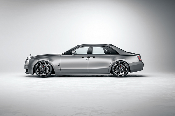 Фото дисков Brixton Forged LX02 Алмазная проточка на Rolls-Royce Ghost II