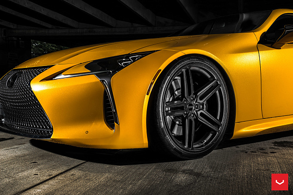 Фото дисков Vossen HF-1 Сатиновый графит на Lexus LC 500
