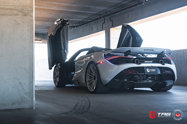 Фото дисков NOVITEC MC3 Сатиновый лак на McLaren 720S