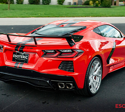 Фото дисков HRE S101SC на Chevrolet Corvette C8