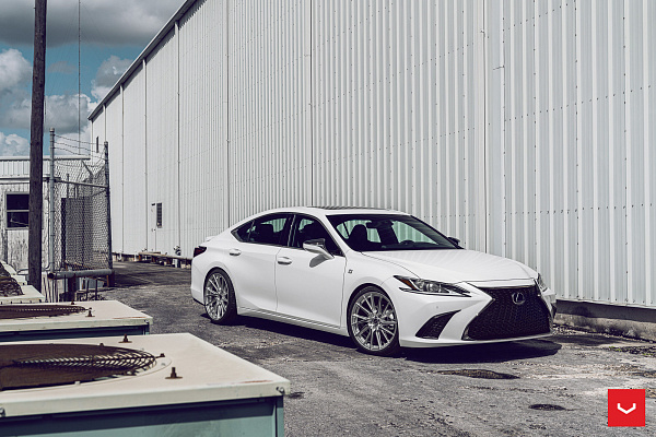 Фото дисков Vossen HF-4T Полированный лак на Lexus ES VII