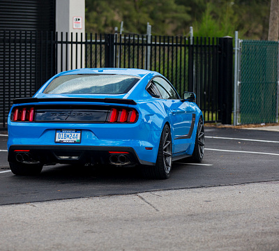 Фото дисков Vossen VFS-10 на Ford Mustang VI