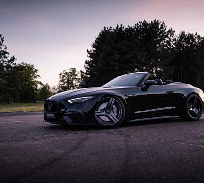 Фото дисков BRABUS Monoblock II Evo (Platinum Edition) на Mercedes-Benz SL (R232)