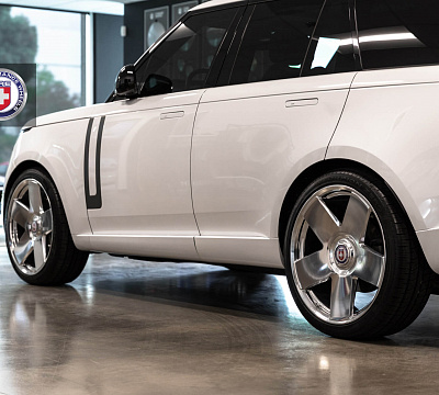 Фото дисков HRE L105M на Land Rover Range Rover V
