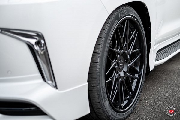 Фото дисков Vossen S17-07 (3-Piece) Черный сатин на Lexus LX III
