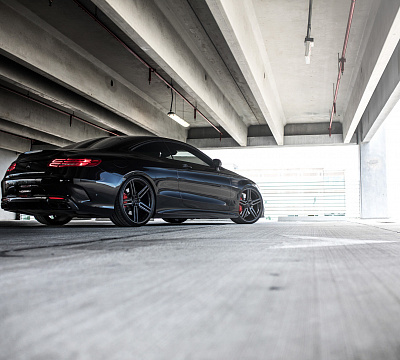Фото дисков Vossen HF-1 на Mercedes-Benz S-Class (W222, C217)