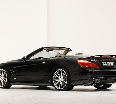 Фото дисков BRABUS Monoblock R (Platinum Edition) на Mercedes-Benz SL (R230)