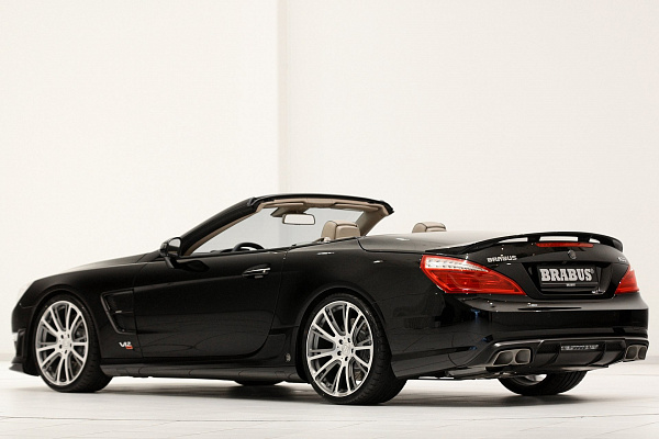 Фото дисков BRABUS Monoblock R (Platinum Edition) Глянцевый графит на Mercedes-Benz SL (R230)