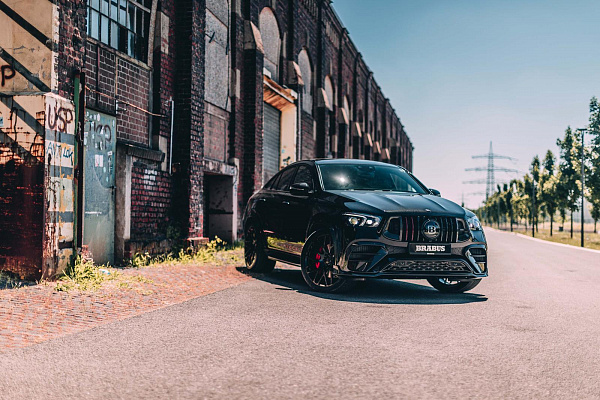 Фото дисков BRABUS Monoblock Y (Platinum Edition) Черный глянец на Mercedes-Benz GLE II
