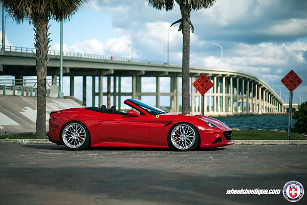 Фото дисков HRE S200 Глянцевый лак на Ferrari California