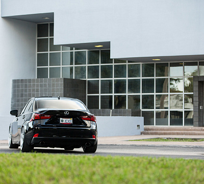 Фото дисков Vossen CV3 на Lexus IS II