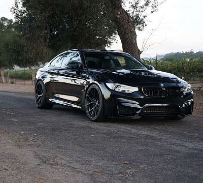Фото дисков HRE P101 на BMW 4/M4 (F32/F82)