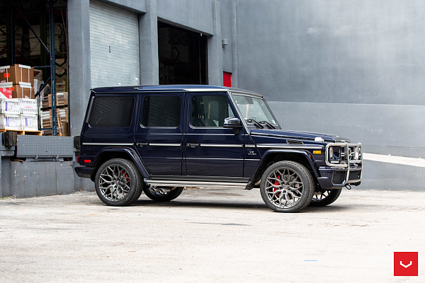 Фото дисков Vossen HF-2 Сатиновый графит на Mercedes-Benz G-Class II