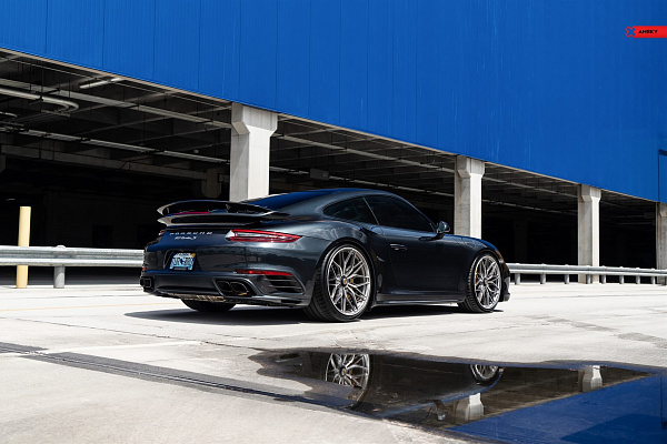 Фото дисков Anrky S1-X1 Глянцевый тонированный лак на Porsche 911 VII