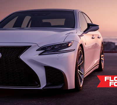 Фото дисков HRE FF04 на  Lexus LS V